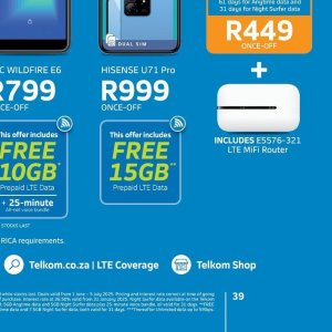 Router at Telkom Mobile