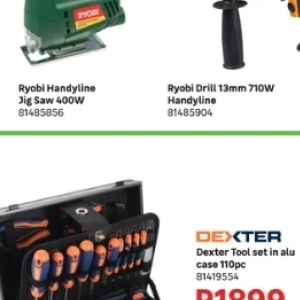 Tool set at Leroy Merlin