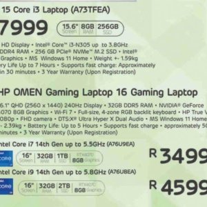 Laptop at Computer Mania