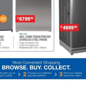 Refrigerator at Cash Crusaders