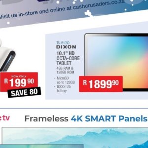 Tablet at Cash Crusaders