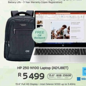 Backpack at Computer Mania