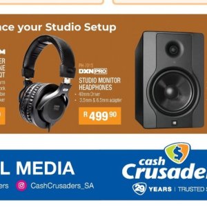 Headphones at Cash Crusaders