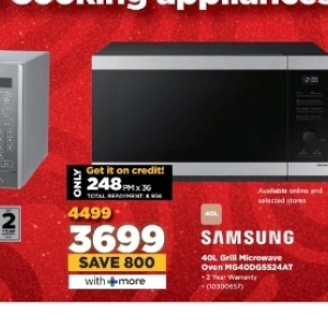 Microwave oven samsung  at HiFi Corp