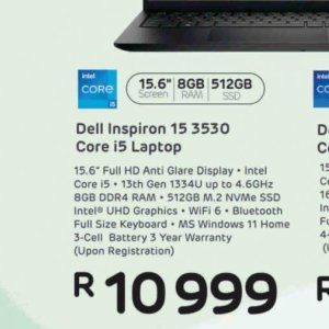 Laptop dell  at Computer Mania