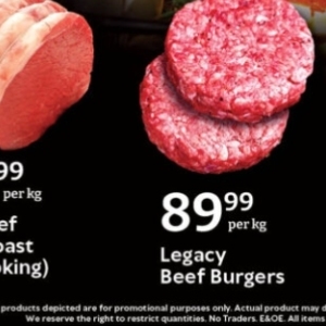 Burgers at Oxford freshmarket