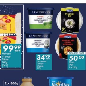 Cottage cheese at President Hyper