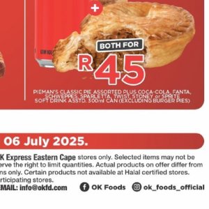 Pie at OK Foods