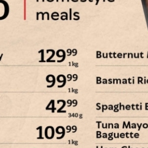 Spaghetti at Oxford freshmarket