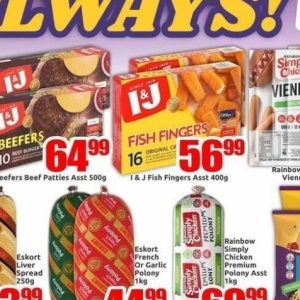 Fish at Three Star Cash and Carry