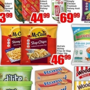 Chips at Three Star Cash and Carry