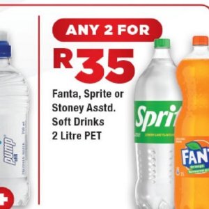 Fizzy drink at OK Foods