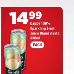 Juice cappy  at OK Foods