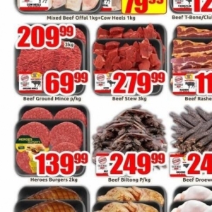 Beef at Three Star Cash and Carry