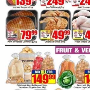 Pork at Three Star Cash and Carry