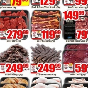 Beef at Three Star Cash and Carry