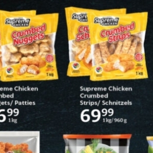Schnitzel at Oxford freshmarket