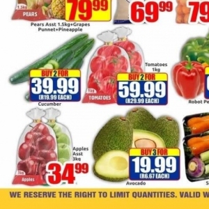 Tomatoes at Three Star Cash and Carry