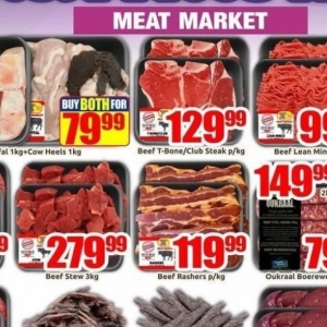 Beef at Three Star Cash and Carry