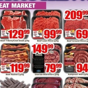 Beef at Three Star Cash and Carry