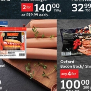 Bacon at Oxford freshmarket