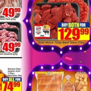 Beef at Three Star Cash and Carry