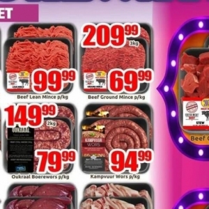 Beef at Three Star Cash and Carry