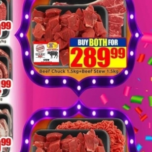 Beef at Three Star Cash and Carry