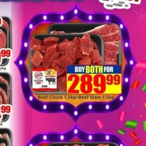 Beef at Three Star Cash and Carry