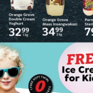 Ice cream at Oxford freshmarket