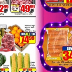 Spinach at Three Star Cash and Carry