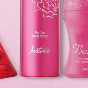 Body spray at Justine