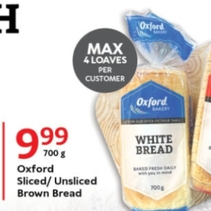 Bread at Oxford freshmarket