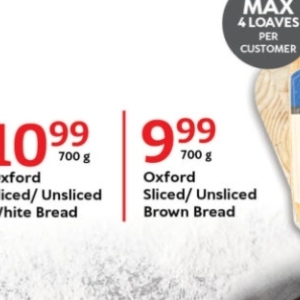 Bread at Oxford freshmarket