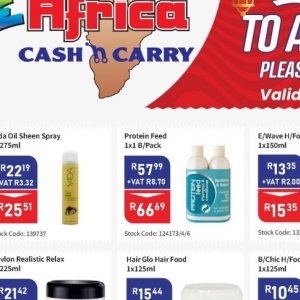 protein at Africa Cash and Carry