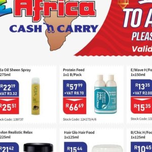  protein at Africa Cash and Carry