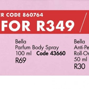 Body spray at Justine