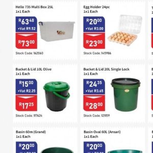 Lid at Africa Cash and Carry