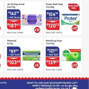Soap at Africa Cash and Carry