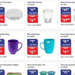 Glass at Africa Cash and Carry