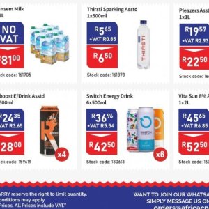Switch at Africa Cash and Carry