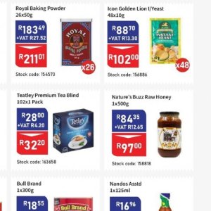 Honey at Africa Cash and Carry