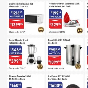 Blender at Africa Cash and Carry