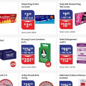 Condoms at Africa Cash and Carry