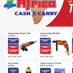 Grinder at Africa Cash and Carry