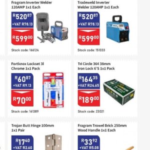 Iron at Africa Cash and Carry