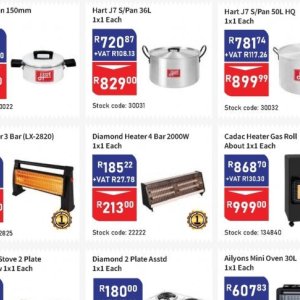 Heater at Africa Cash and Carry