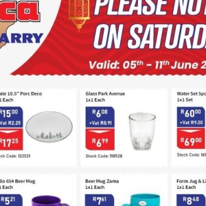 Glass at Africa Cash and Carry