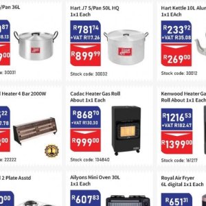 Heater at Africa Cash and Carry