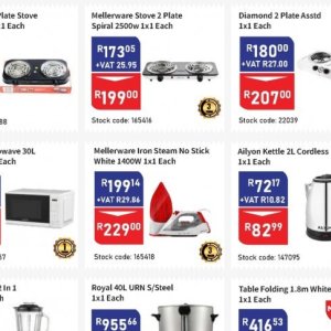 Iron at Africa Cash and Carry